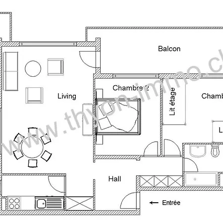 Apartmán Immeuble Le Cervin *